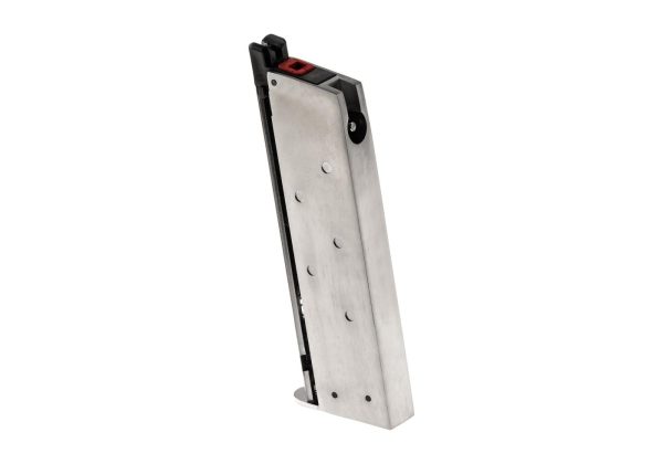 AW Custom Magazin 1911 Single Stack GBB 15rds Silver