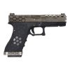 AW CUSTOM PISTOLA A GAS HEX-CUT NERA/ARGENTO (AW-VX0100) AW CUSTOM PISTOLA A GAS HEX-CUT NERA/ARGENTO (AW-VX0100)