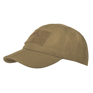 Baseball FOLDING Cap® - PolyCotton Ripstop - Coyote Baseball FOLDING Cap® - PolyCotton Ripstop - Coyote