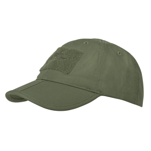 Baseball FOLDING Cap® - PolyCotton Ripstop - Olive Green Baseball FOLDING Cap® - PolyCotton Ripstop - Olive Green