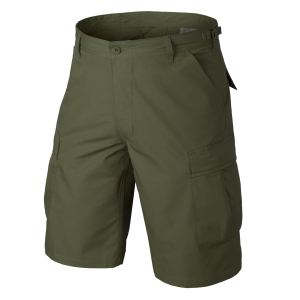 BDU Shorts - PolyCotton Ripstop - Olive Green