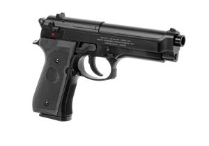 Beretta M92 FS Metal Slide Spring Gun Black