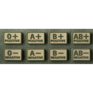 Blood Patch (set - 2pcs.) - PVC - Khaki Blood Patch (set - 2pcs.) - PVC - Khaki
