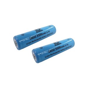 BLUEMAX POWER 2x BATTERIE LI-ION 18650 3.7V X 3500MAH PROTETTA (BM-18650)