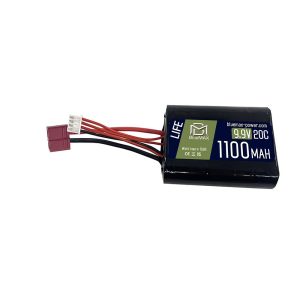 BLUEMAX POWER LI-FE BATTERY 9.9VX 1100MAH 20C MINI BRICK DEANS (BM-LI9.9X1100MBD) BLUEMAX POWER BATTERIA LI-FE 9.9V X 1100MAH 20C MINI BRICK DEANS (BM-LI9.9X1100MBD)