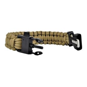 BRACCIALETTO SURVIVAL TAN (WO-SL42T) BRACCIALETTO SURVIVAL TAN (WO-SL42T)