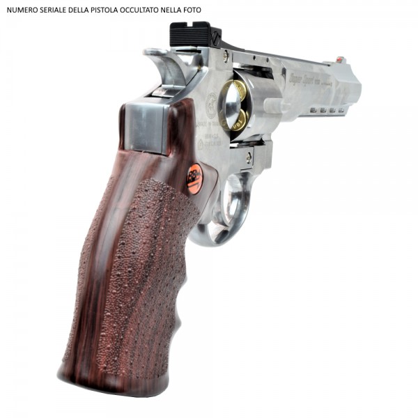 BRUNI REVOLVER CO2 CAL 4,5 C N 821 6 ARGENTO (BR-702S) BRUNI REVOLVER CO2 CAL 4,5 C N 821 6 ARGENTO (BR-702S)