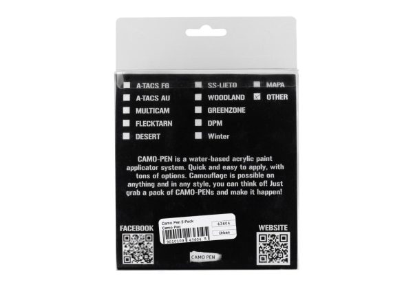 Camo Pen 5-Pack Urban