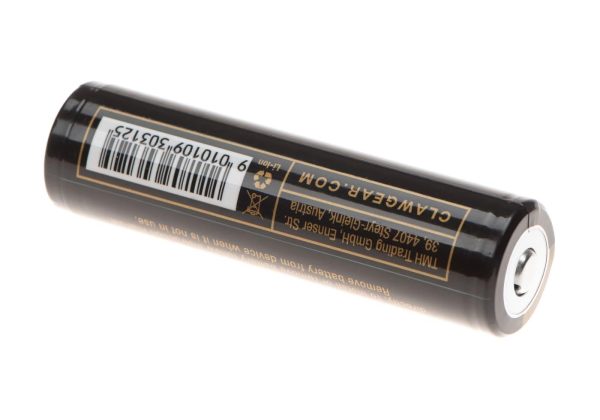 Clawgear 18650 Battery 3.7V 2600mAh Black/Red