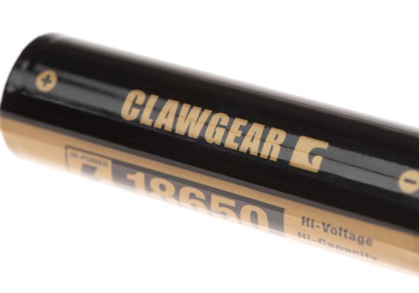Clawgear 18650 Battery 3.7V 2600mAh Black/Red