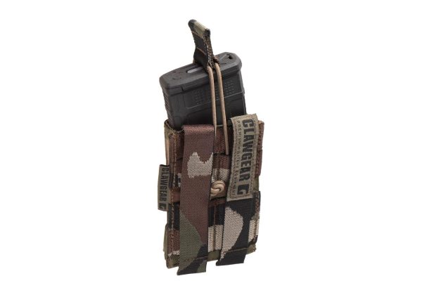 Clawgear 5.56mm Open Single Mag Pouch Core CCE