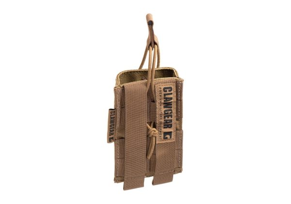 Clawgear 5.56mm Open Single Mag Pouch Core Coyote