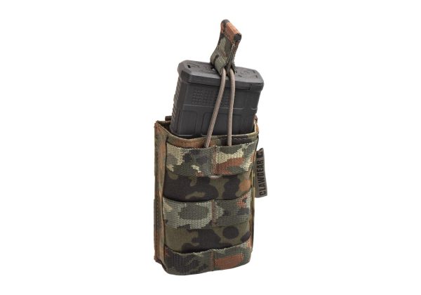 Clawgear 5.56mm Open Single Mag Pouch Core Flecktarn
