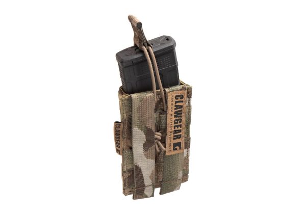 Clawgear 5.56mm Open Single Mag Pouch Core Multicam