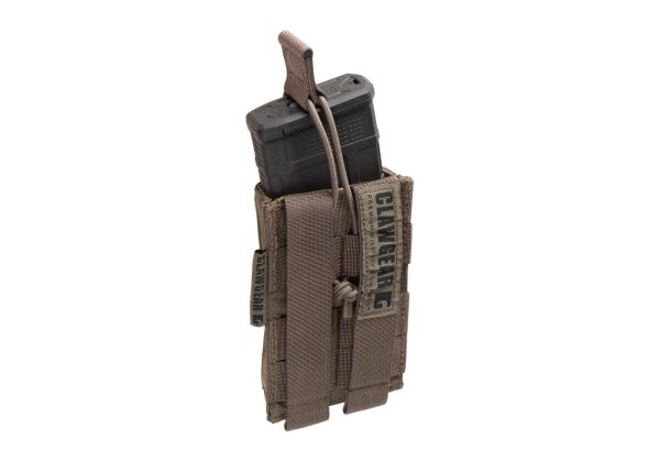 Clawgear 5.56mm Open Single Mag Pouch Core RAL7013