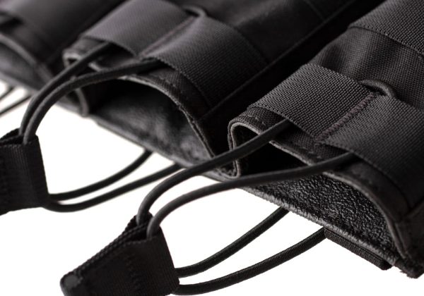 Clawgear 5.56mm Open Triple Mag Pouch Core Black
