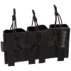 Clawgear 5.56mm Open Triple Mag Pouch Core Black