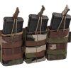 Clawgear 5.56mm Open Triple Mag Pouch Core CCE