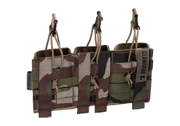 Clawgear 5.56mm Open Triple Mag Pouch Core CCE