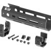 Clawgear AK47 Short Slick Handguard M-LOK Black