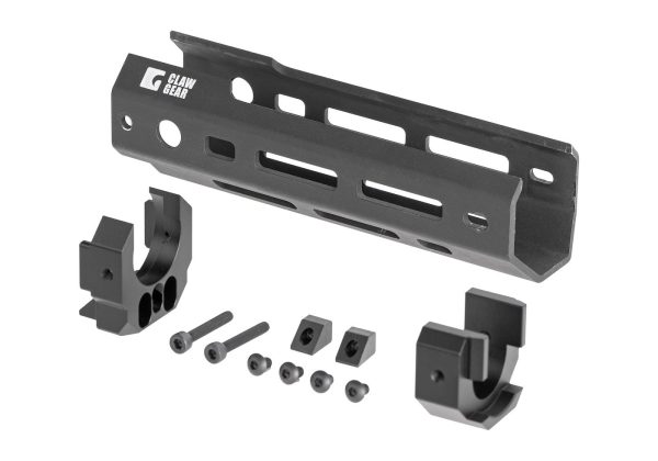 Clawgear AK47 Short Slick Handguard M-LOK Black