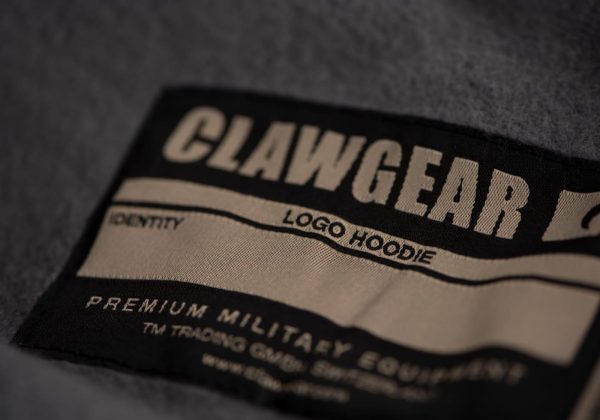 Clawgear CG Logo Hoodie Wolf Grey S