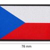 Clawgear Czech Republic Flag Patch Multicolor