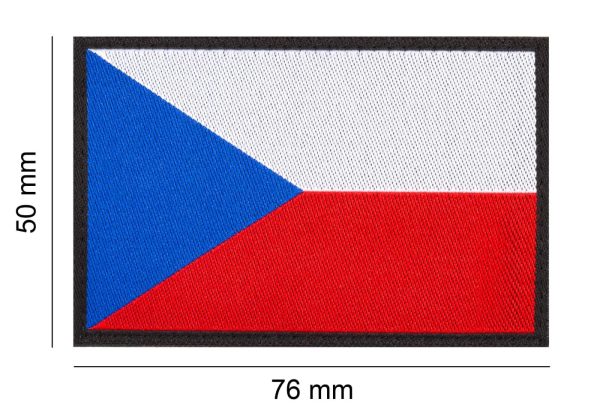 Clawgear Czech Republic Flag Patch Multicolor