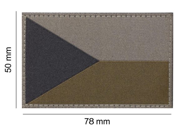 Clawgear Czech Republic Flag Patch RAL7013