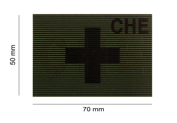 Clawgear Dual IR Patch CHE RAL7013