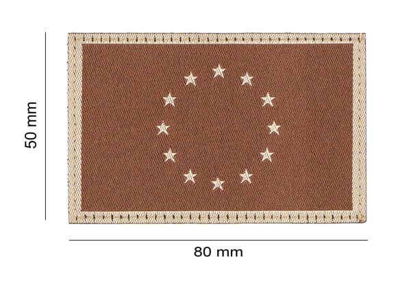 Clawgear EU Flag Patch Brown