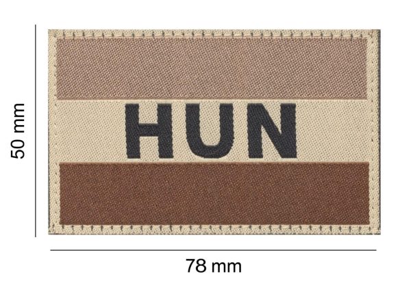 Clawgear Hungary Flag Patch Desert