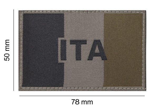 Clawgear Italy Flag Patch RAL7013