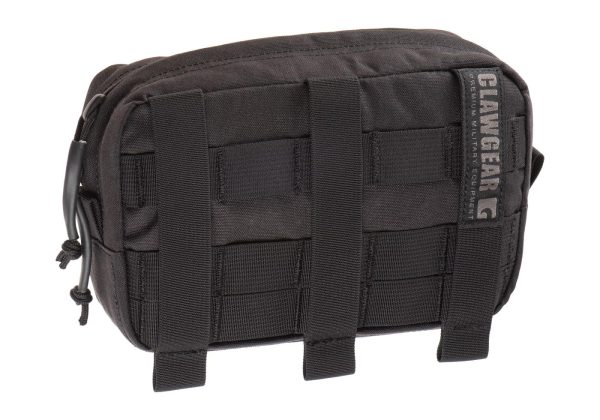 Clawgear Medium Horizontal Utility Pouch Core Black
