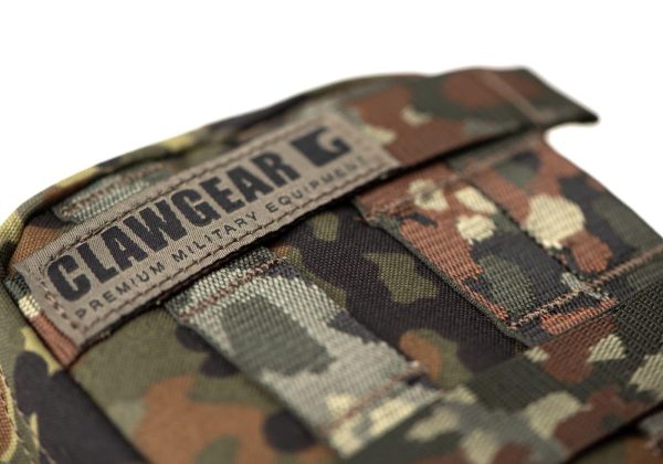 Clawgear Medium Horizontal Utility Pouch Core Flecktarn