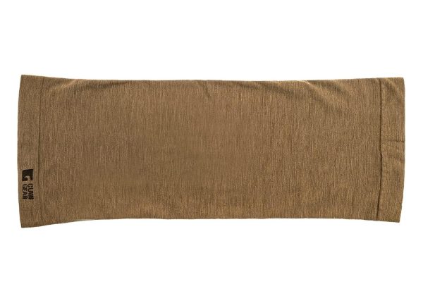 Clawgear Merino Seamless Neck Gaiter Long Stonegrey Olive One Size