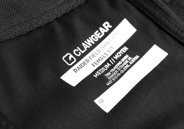 Clawgear Raider Field Shirt ATS Female Fit Black M