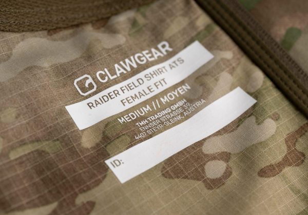 Clawgear Raider Field Shirt ATS Female Fit Multicam L