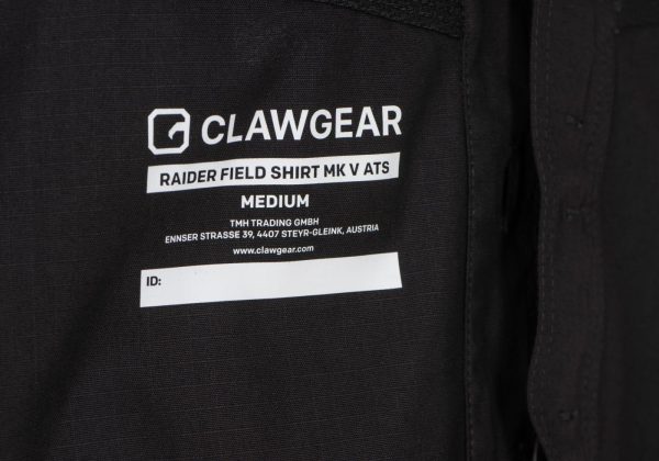 Clawgear Raider Field Shirt MK V ATS Flex Black M