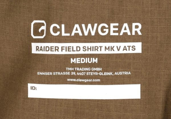 Clawgear Raider Field Shirt MK V ATS Flex Coyote 2XL