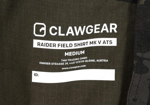 Clawgear Raider Field Shirt MK V ATS Flex Multicam Black XS