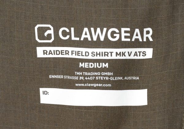 Clawgear Raider Field Shirt MK V ATS Flex Stonegrey Olive XS