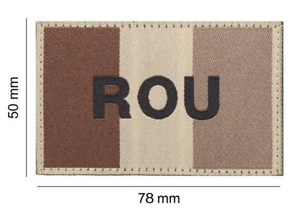 Clawgear Romania Flag Patch Desert