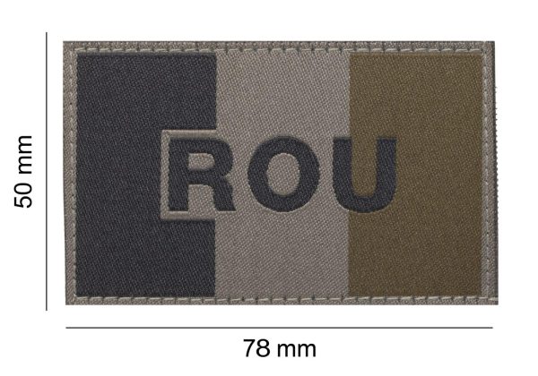 Clawgear Romania Flag Patch RAL7013