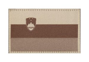 Clawgear Slovenia Flag Patch Desert