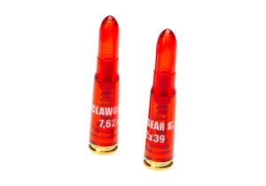 Clawgear Snap Cap 7,62x39 2-pack Red