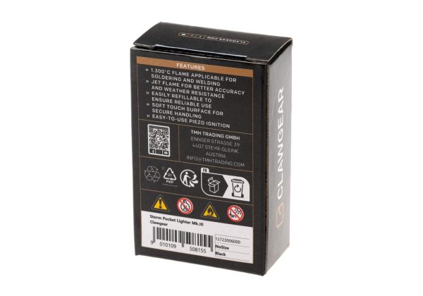 Clawgear Storm Pocket Lighter Mk.III Black