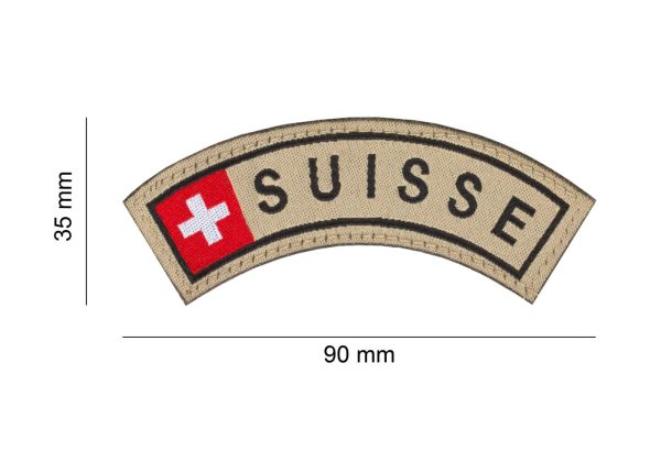 Clawgear Suisse Small Tab Patch Multicolor