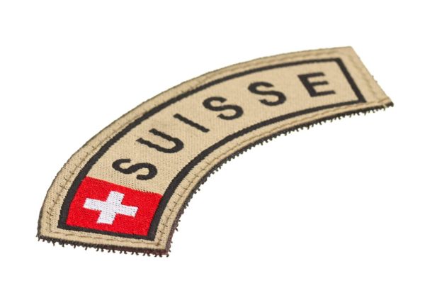Clawgear Suisse Small Tab Patch Multicolor