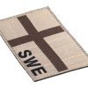 Clawgear Sweden Flag Patch Desert